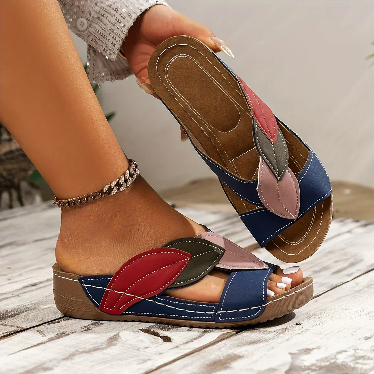 Mary™ - Stilfulla Slip-in Sandaler