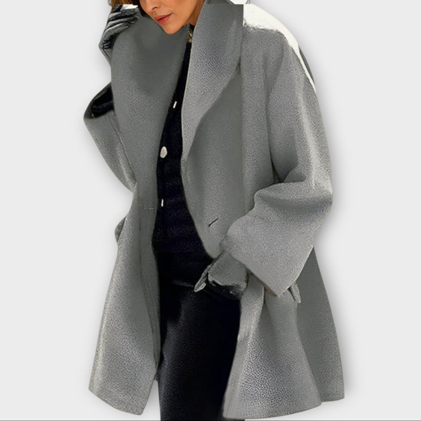 Sofia | Premium Ullkappa för Höst & Vinter